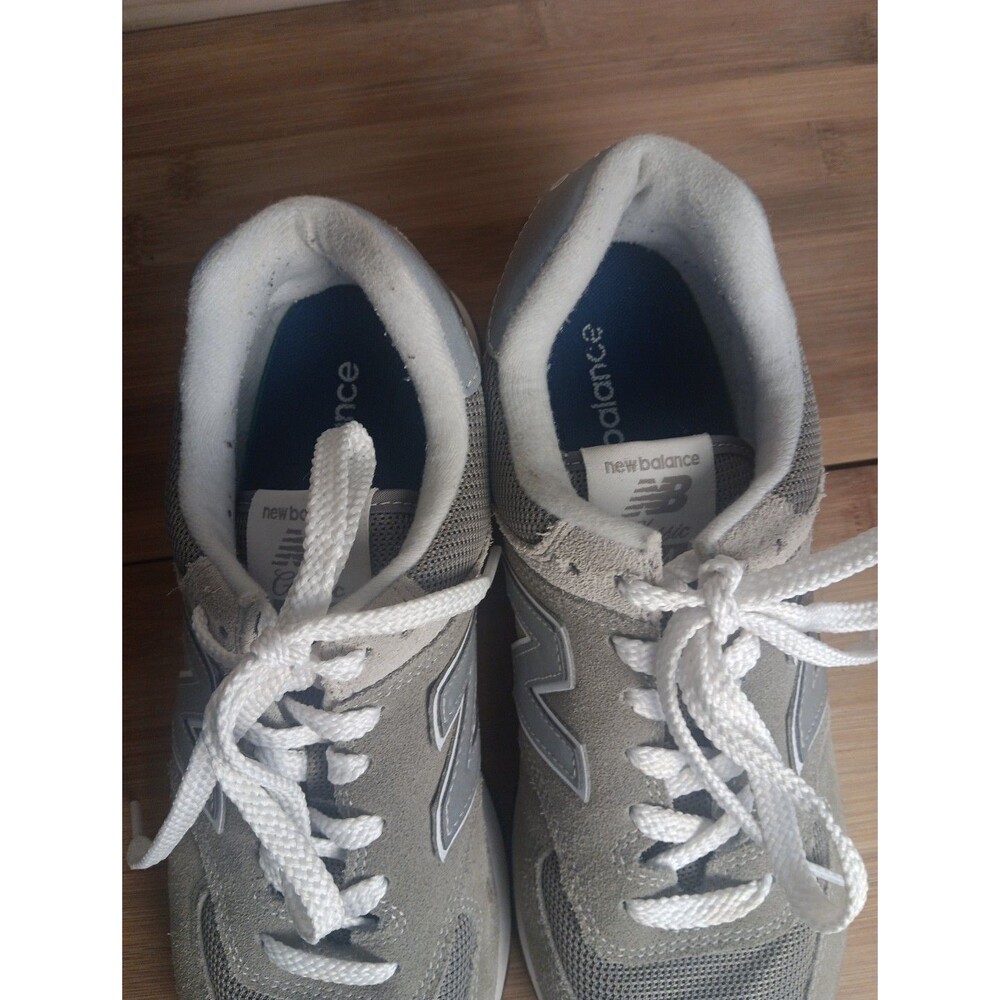 New Balance 574 Core Grey/White Size 7.5 MENS - EUC - Picture 16 of 16
